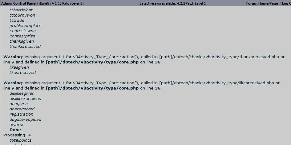 Activity Maintenance - Decent Playboy Forum - vBulletin Admin Control Panel - Mo_2014-06-26_1...webp