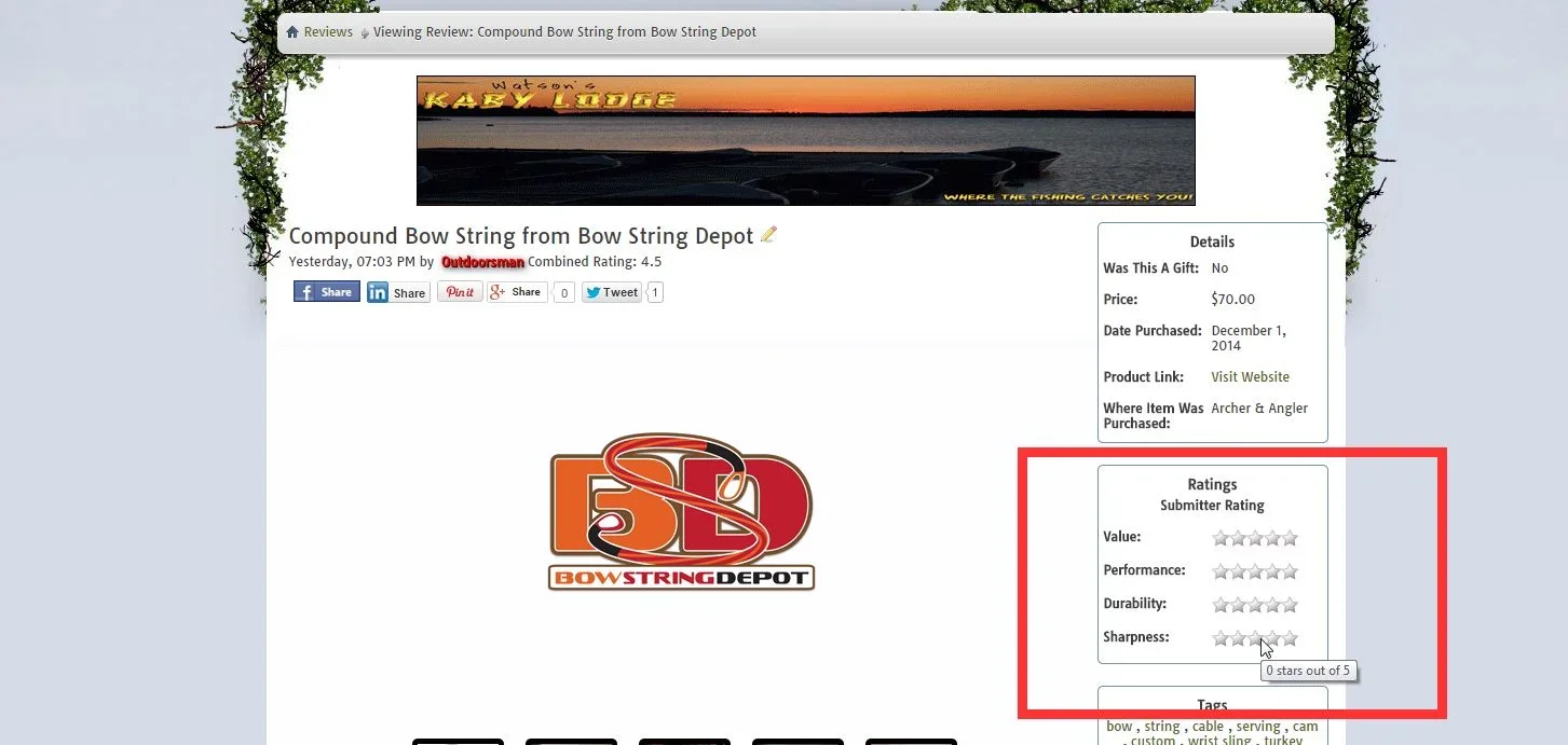 Viewing Review Compound Bow String from Bow String Depot - Archer & Angler - Go_2014-12-23_09...webp Viewing Review Compound Bow String from Bow String Depot - Archer & Angler - Go_2014-12-23_09...webp