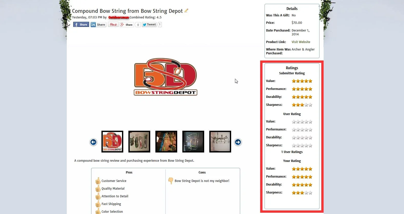 Viewing Review Compound Bow String from Bow String Depot - Archer & Angler - Mo_2014-12-23_09...webp Viewing Review Compound Bow String from Bow String Depot - Archer & Angler - Mo_2014-12-23_09...webp